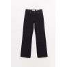 OUR LEGACY OVERDYED HIGHWAY BLACK CARLSON CUT JEANS